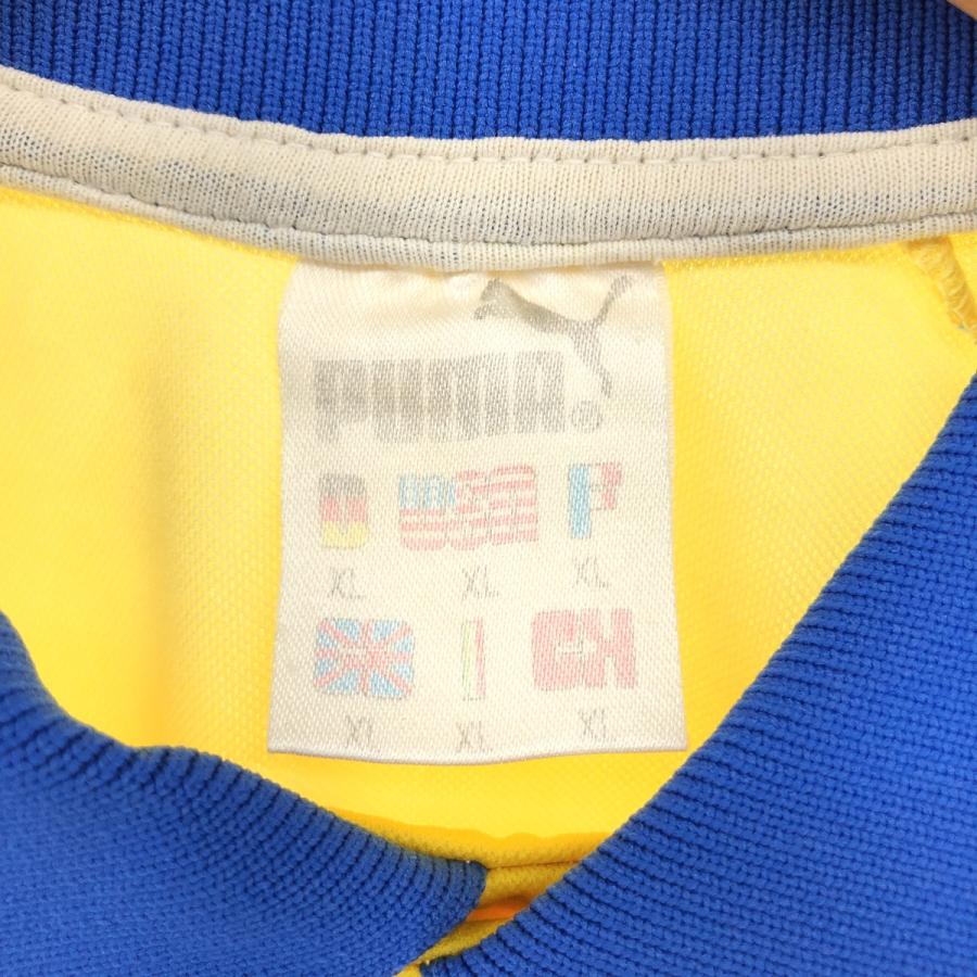 PUMA ゲームシャツ　ユニフォーム　サッカー　90s ビンテージ PUMA プーマ 90s ゲームシャツ Tシャツ サッカー ウェア - メルカリ