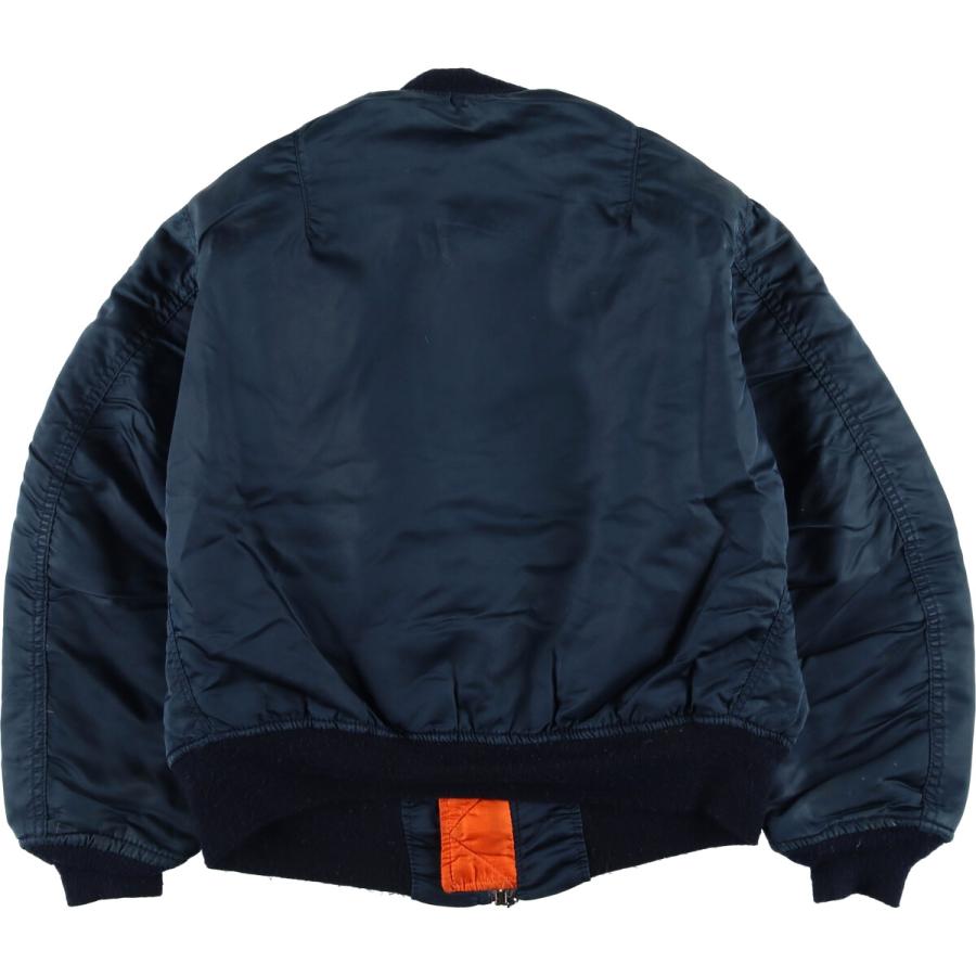 古着 民間品 アルファ ALPHA MA-1タイプ 中綿入り ミリタリー フライト