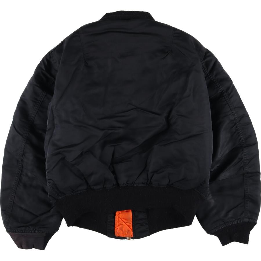 古着 民間品 アルファ ALPHA MA-1タイプ 中綿入り ミリタリー フライト