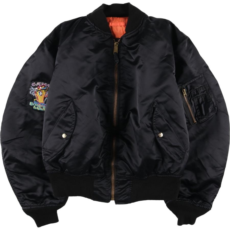 古着 民間品 オーチャード ORCHARD MA-1タイプ 中綿入り ミリタリー