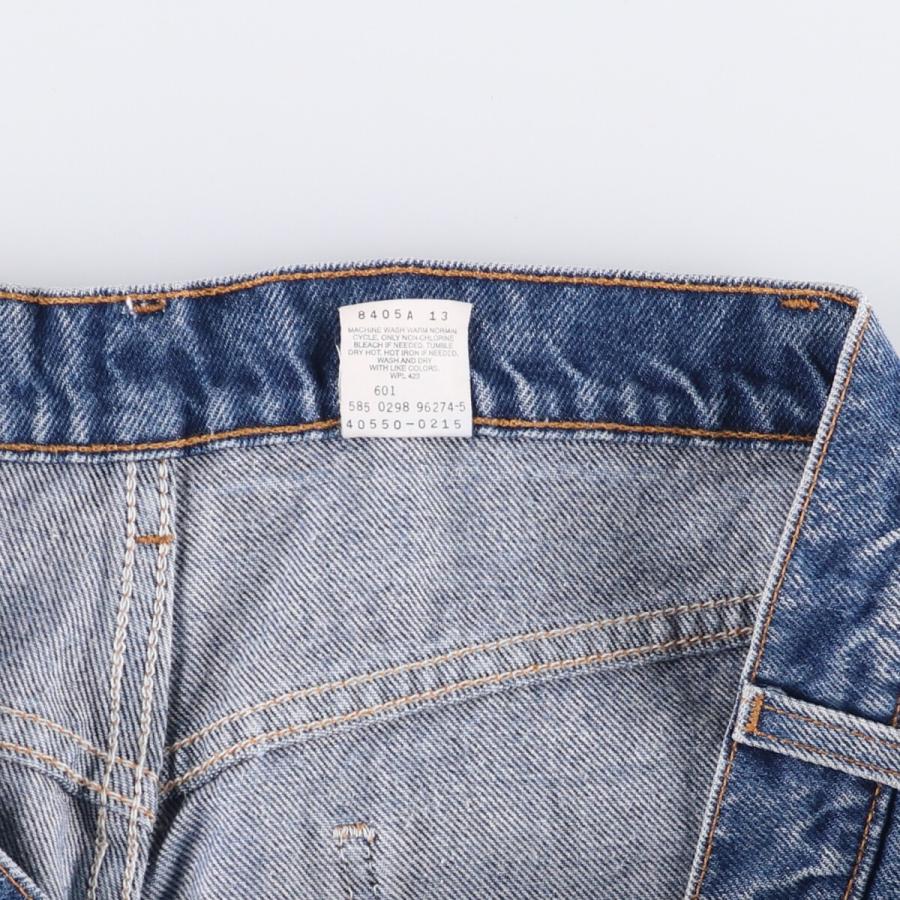 古着 90年代 リーバイス Levi's 550 RELAXED FIT オレンジタブ デニムショーツ ショートパンツ USA製 メンズw36相当 ヴィンテージ /eaa579249 Levi's（リーバイス） 古着 90年代 550 RELAXED FIT オレンジタブ