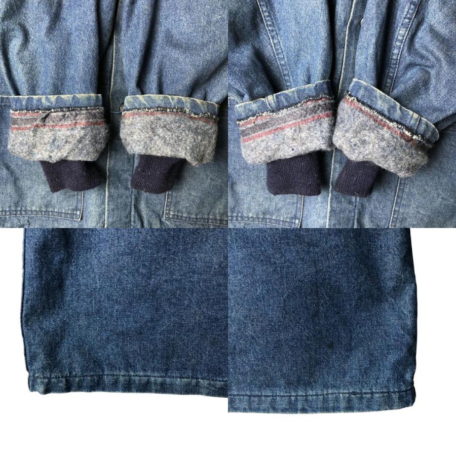 90s ディッキーズ Dickies ブラック カバーオールジャケット L 古着 Dickies 古着 90年代 ディッキーズ デニムカバーオール USA製