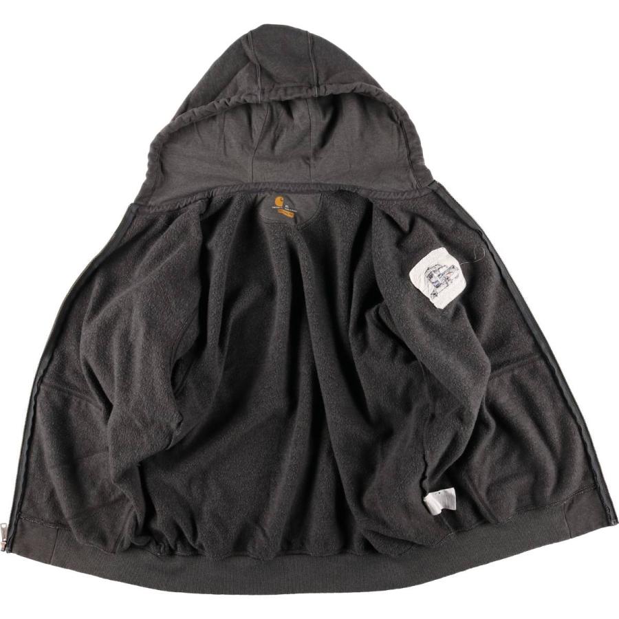 古着 カーハート Carhartt スウェットフルジップパーカー メンズXL相当 Carhartt 古着 カーハート スウェットフルジップパーカー メンズ
