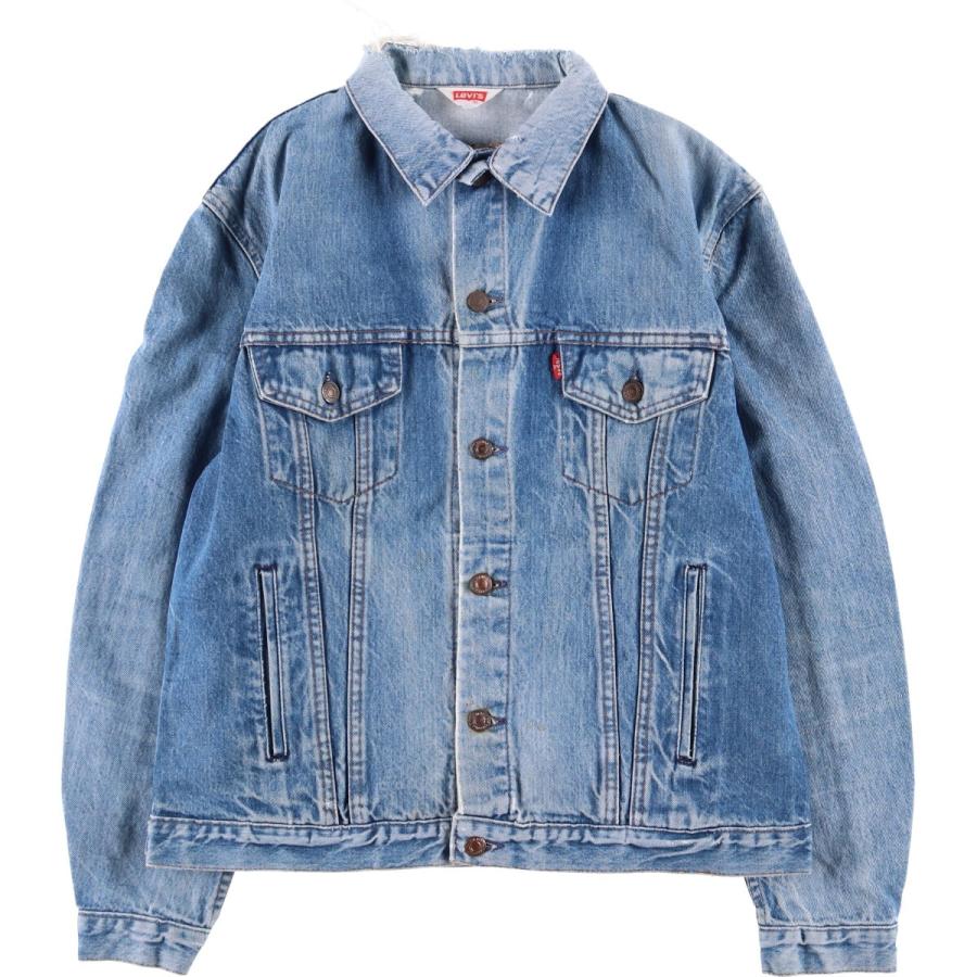 USA製 ユーロ リーバイス Levi's デニムジャケット Gジャン Levi's 古着 90年代 リーバイス ユーロモデル デニムジャケット