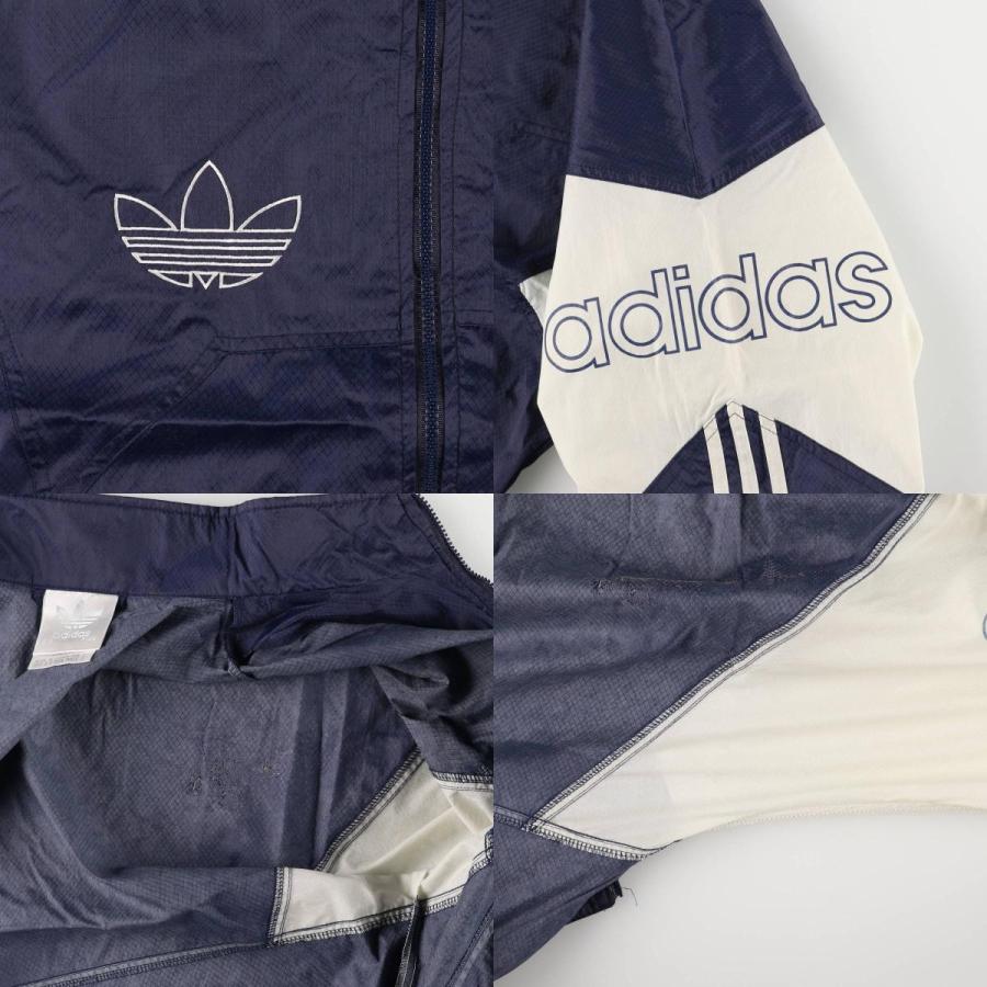 R34 古着80s後期adidas ナイロンジャケット 80s後期〜90s “adidas” nylon jacket 80年代 90年代 アディダス