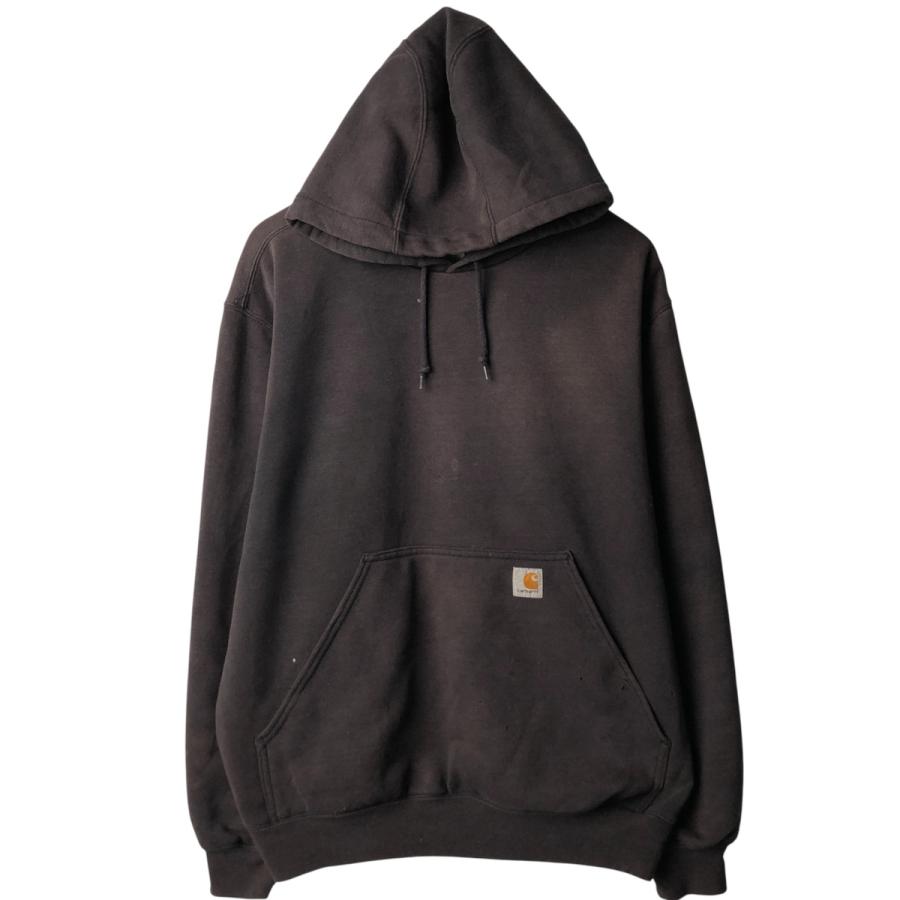 古着 カーハート Carhartt Loose Fit スウェットプルオーバーパーカー メンズXL相当 /eaa579583 Carhartt（カーハート） 古着 Carhartt Loose Fit スウェットプル