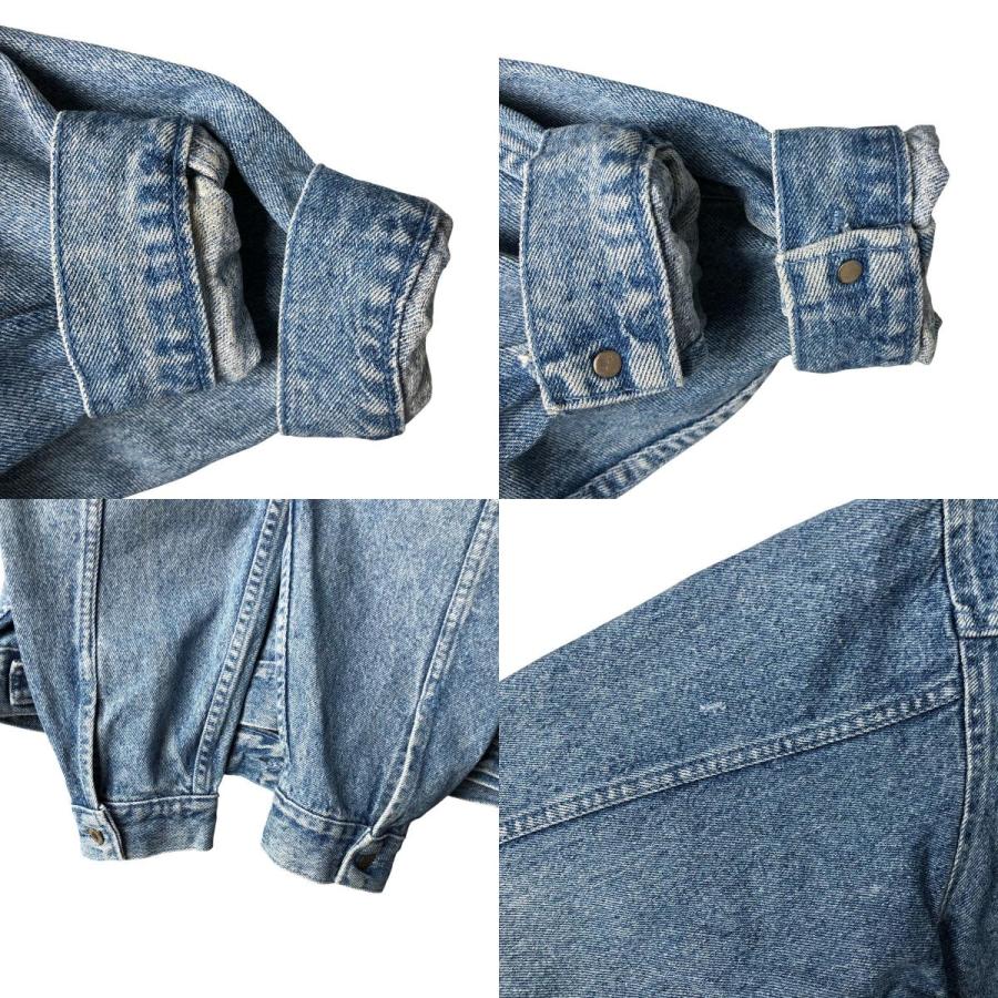 90s Levi’s 70598 デニムジャケット【デカパッチ】　茄子紺 Levi's（リーバイス） 古着 ~90年代 Levi's 70598-4891 デカパッチ