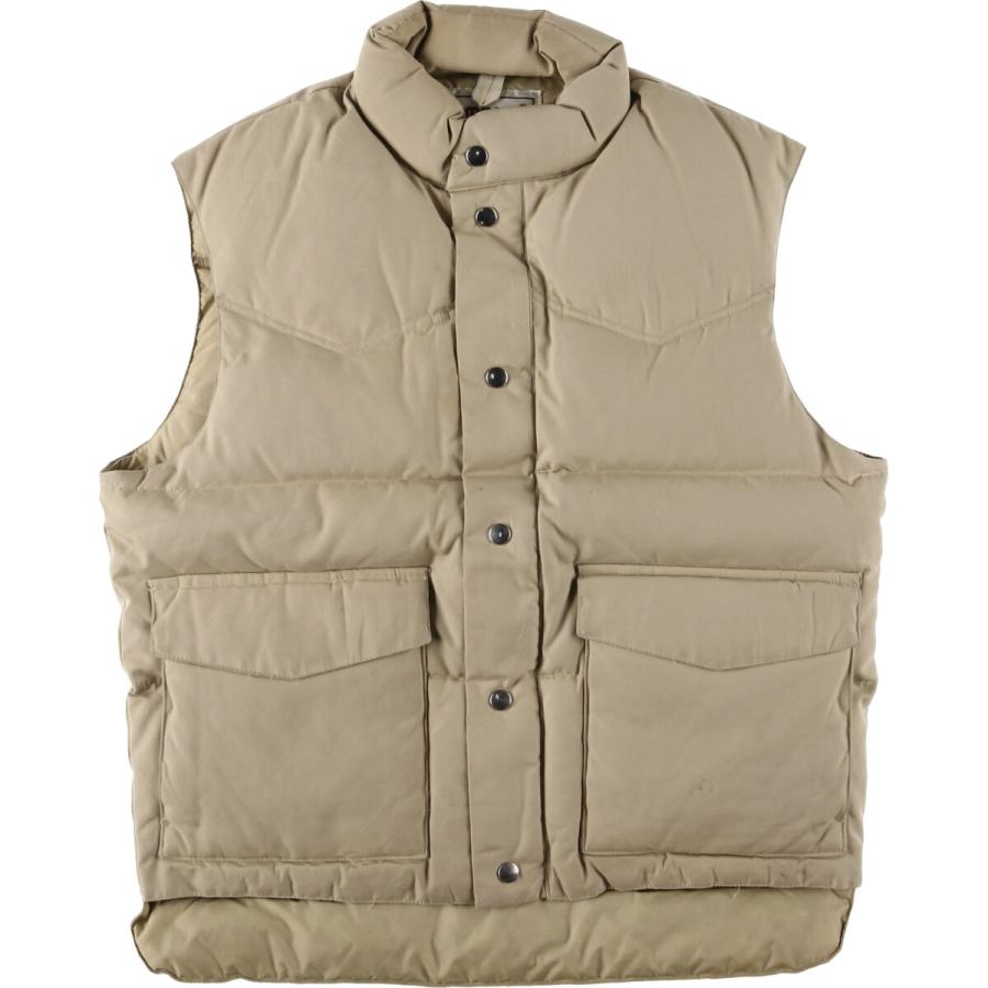古着 80年代 キャンパス CAMPUS RUGGED COUNTRY 中綿入り ダウンベスト