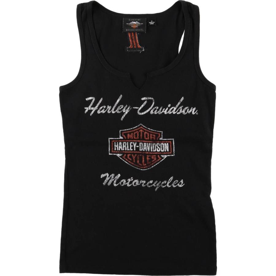 古着 ハーレーダビッドソン Harley-Davidson スリットネック タンク