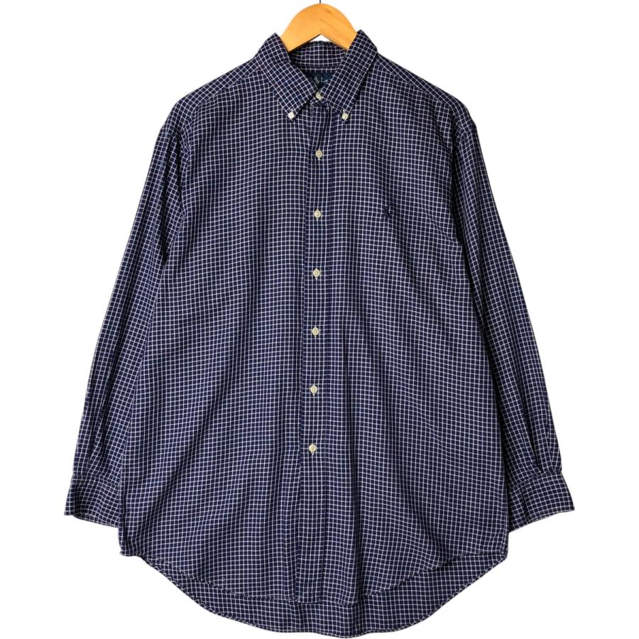 Ralph Lauren ラルフローレン　ボタンダウンシャツ　オンブレチェック Ralph Lauren ラルフローレン ボタンダウンシャツ オンブレチェック