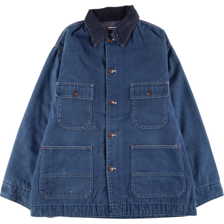 古着 80年代 ビッグマック BIG MAC デニムカバーオール メンズL相当