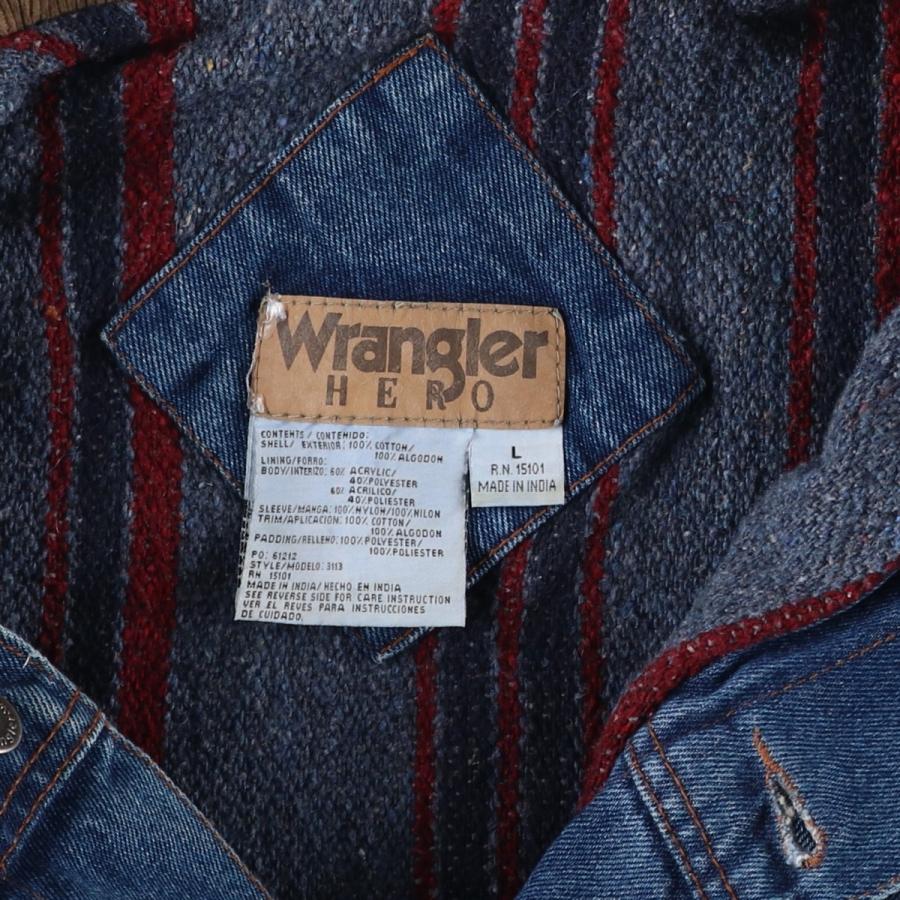 Wrangler（ラングラー） 古着 Wrangler HERO 中綿入り デニム