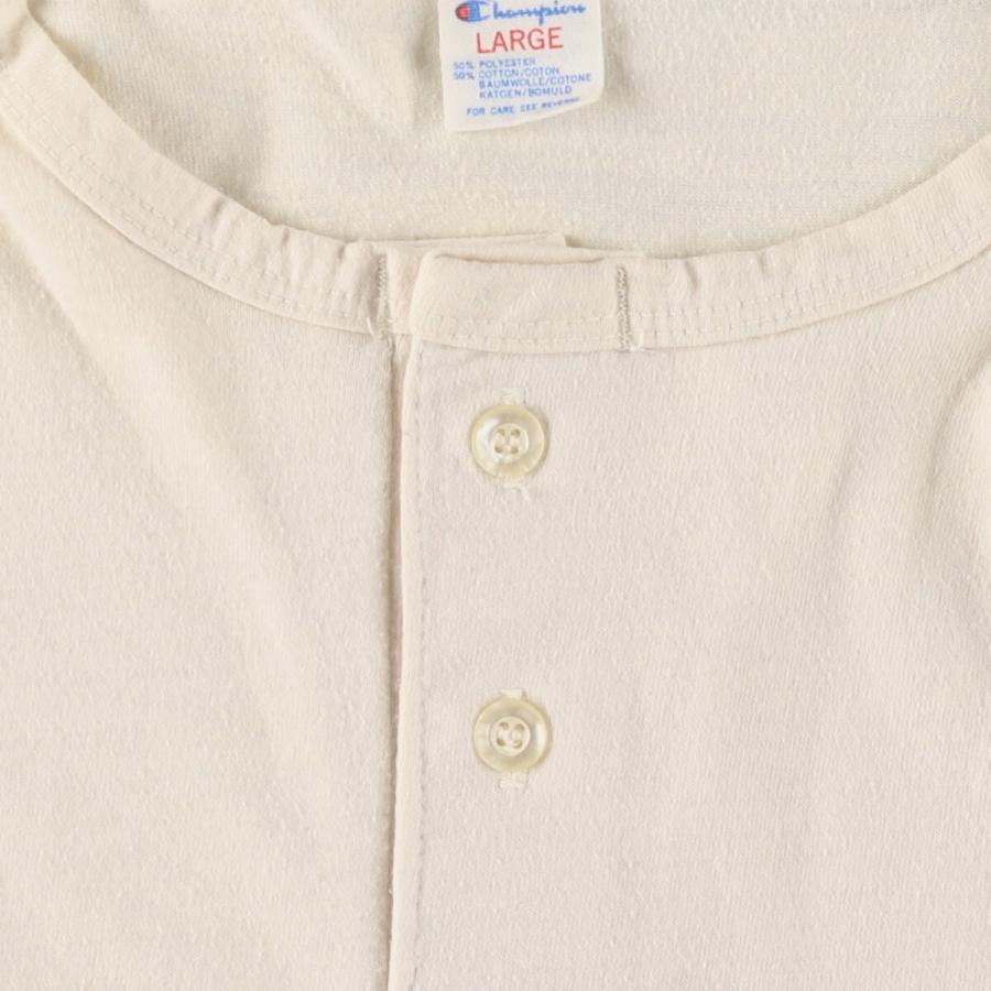 Champion（チャンピオン） 古着 80年代 七分袖 トリコタグ ヘンリー