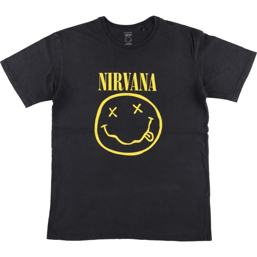 NIRVANA ニルヴァーナ　バンT 古着 SUNNYVILLE NIRVANA ニルヴァーナ バンドTシャツ バンT メンズL