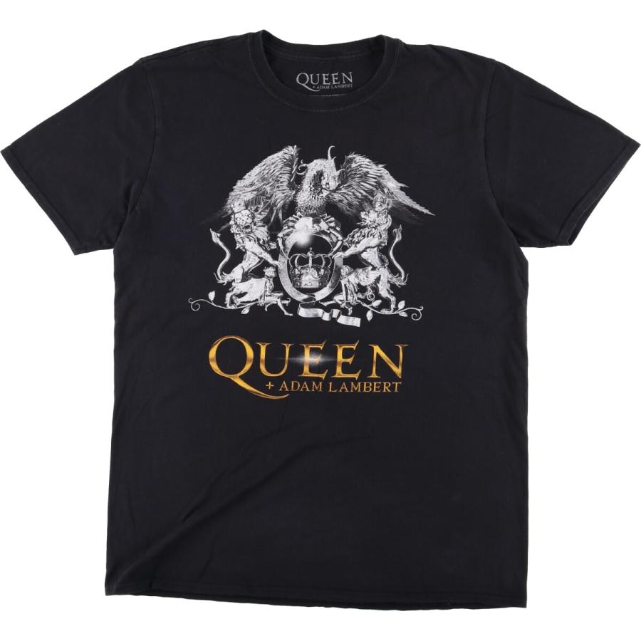 古着00s Queen/クイーンバンドTシャツ フェード公式グッズヴィンテージ 00年代 QUEEN クイーン バンドTシャツ バンT メンズL-XL相当 古着 00s