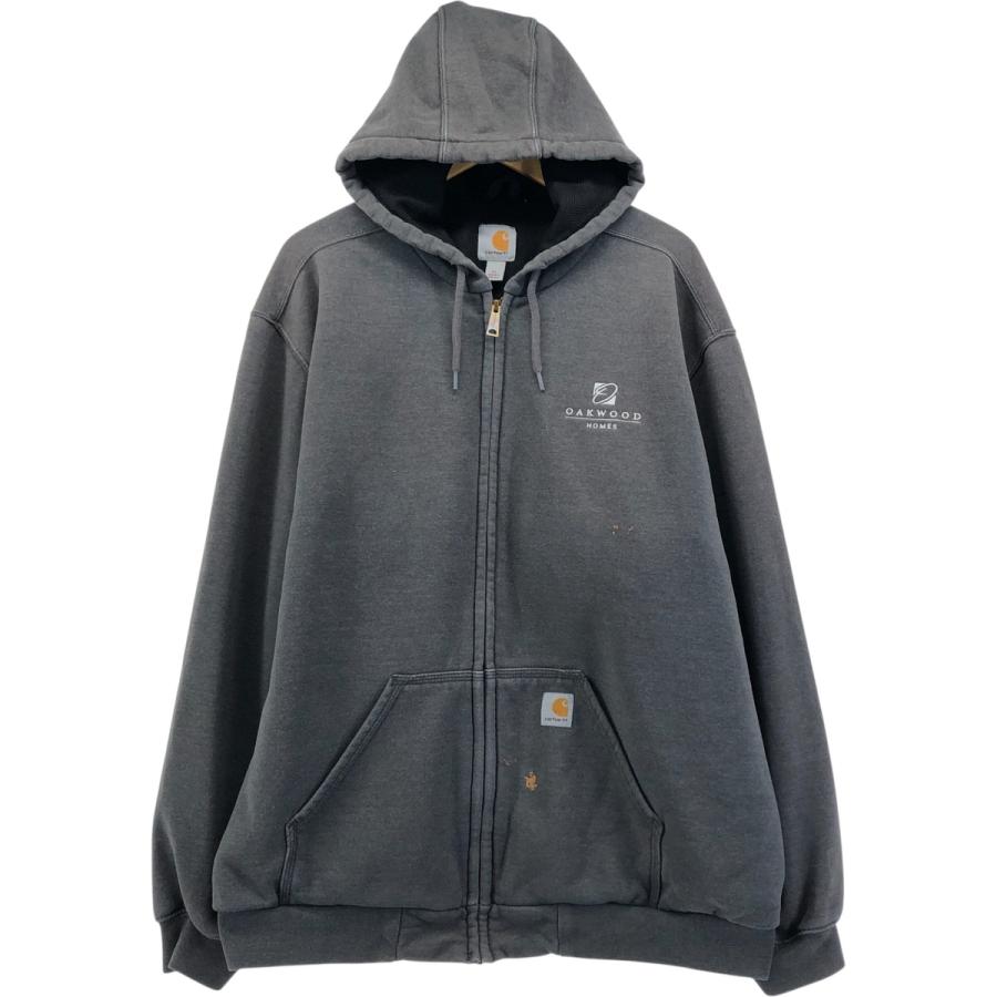 Carhartt 古着 カーハート RAIN DEFENDER スウェットフルジップ