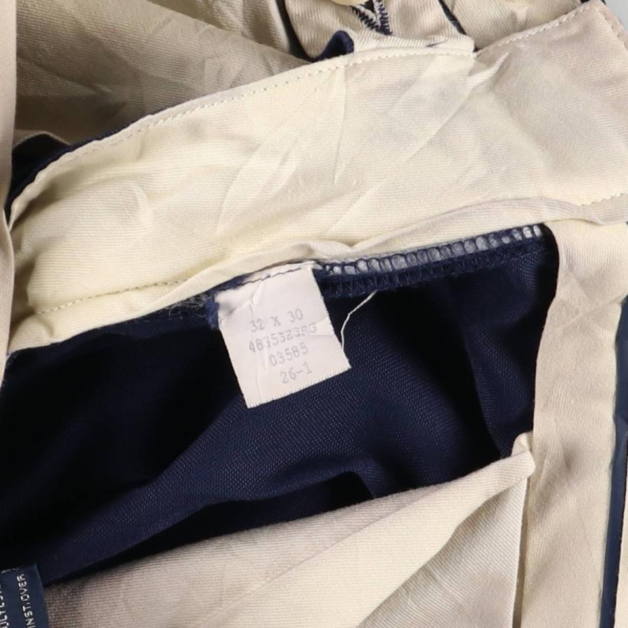 未使用 POLO GOLF ラルフローレン 綿 ツータック ワイド パンツ 古着 ラルフローレン Ralph Lauren POLO GOLF ポロゴルフ