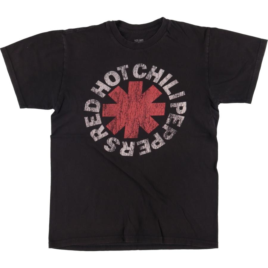 レッチリ　バンT 古着　タイダイ　レッドホットチリペッパーズ　黒　Sサイズ 古着 RED HOT CHILI PEPPERS レッドホットチリペッパーズ バンド