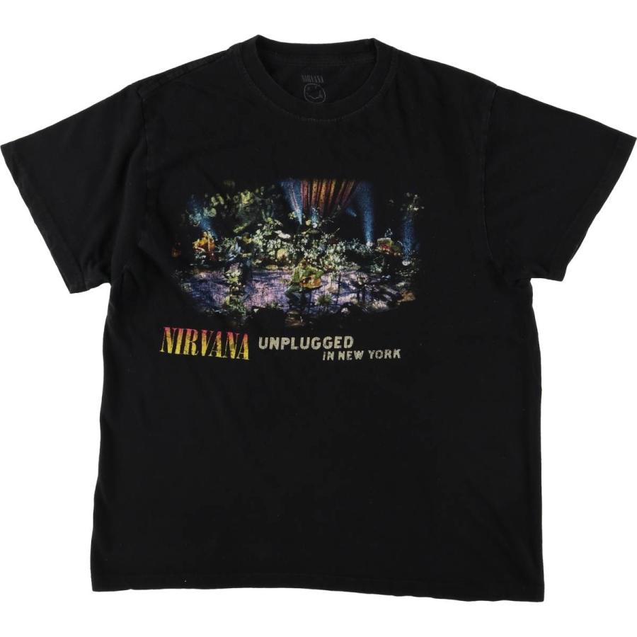 古着 NIRVANA ニルヴァーナ バンドTシャツ バンT メンズL相当