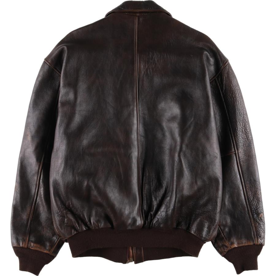 AVIREX 古着 アヴィレックス A-2タイプ 中綿入り 隠しボタンダウン