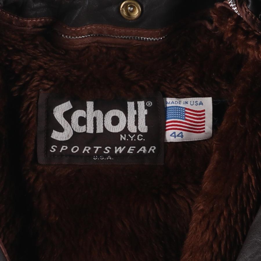 Schott N.Y.C（ショット） 古着 SCHOTT A-2タイプ レザーフライト