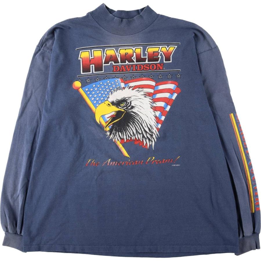 古着 90年代 ハーレーダビッドソン Harley-Davidson ロングTシャツ  