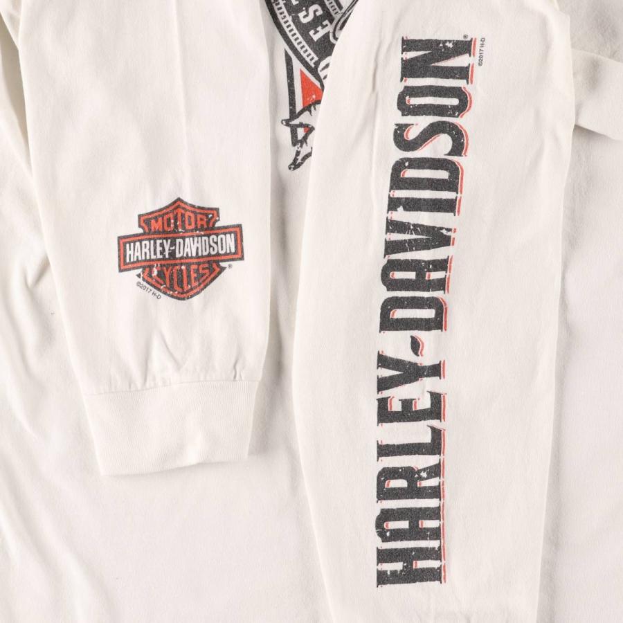 古着 ハーレーダビッドソン Harley-Davidson ロングTシャツ ロン
