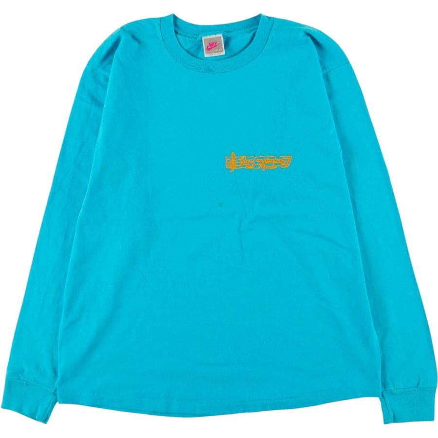 90s NIKE 銀タグ　デカナイキ　モックネック　スウェット　著名人着用 00s 90s NIKE チームタグ 刺繍スウッシュ ナイキ 白タグ 銀タグ