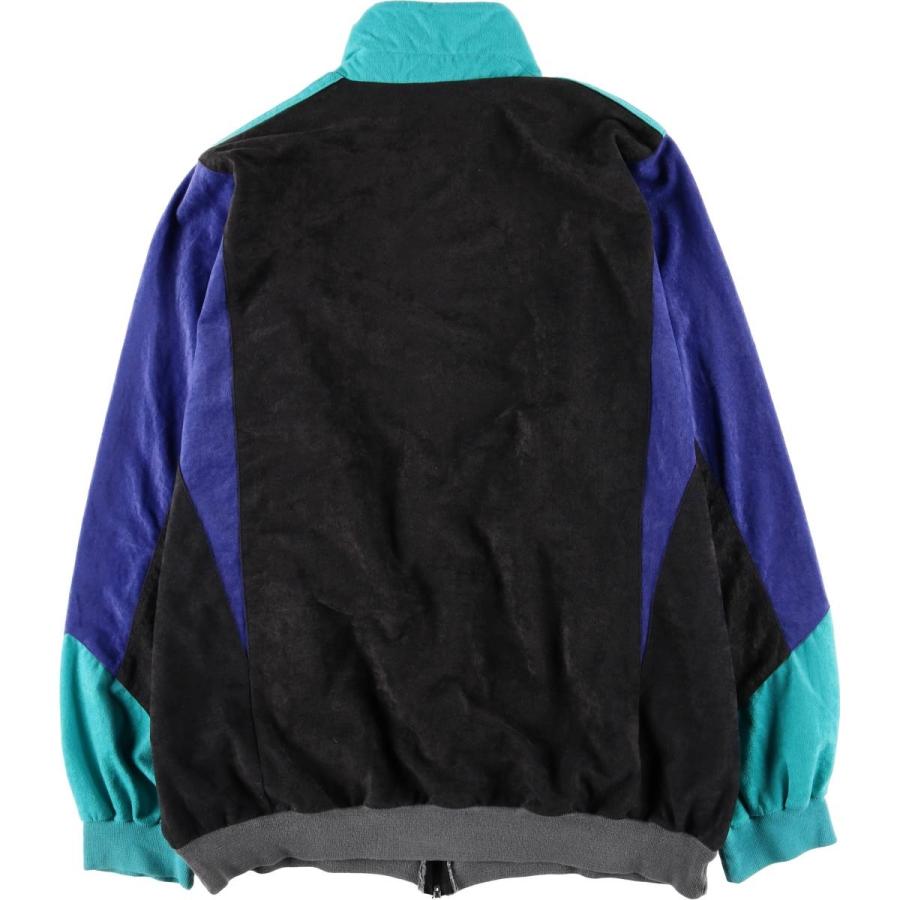80s〜90s adidas トラックジャケット ベロア L 80s 90s adidasベロア トラックジャケットONE WORLD 黒 - メルカリ