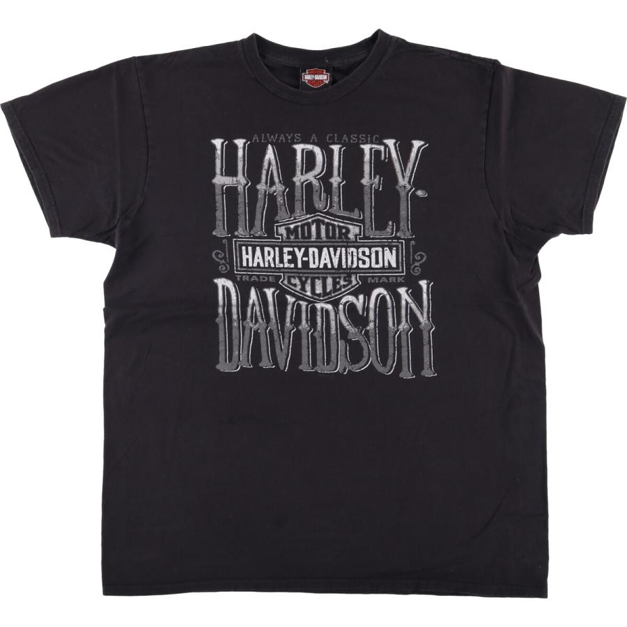 古着 ハーレーダビッドソン Harley-Davidson モーターサイクル バイクT