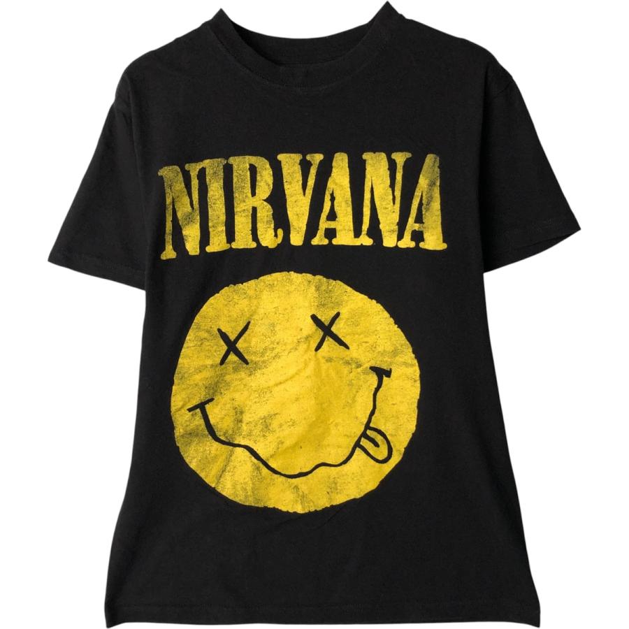 古着 NIRVANA ニルヴァーナ バンドTシャツ バンT メンズS相当
