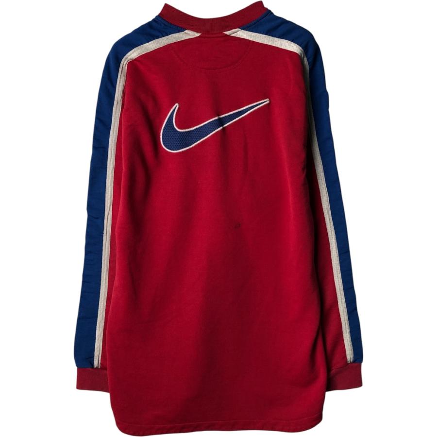 古着 90年代 ナイキ NIKE ロゴ刺繍 ロゴスウェットシャツ トレーナー メンズL相当 /eaa581073 NIKE（ナイキ） 古着 90年代 ロゴ刺繍 ロゴスウェットシャツ