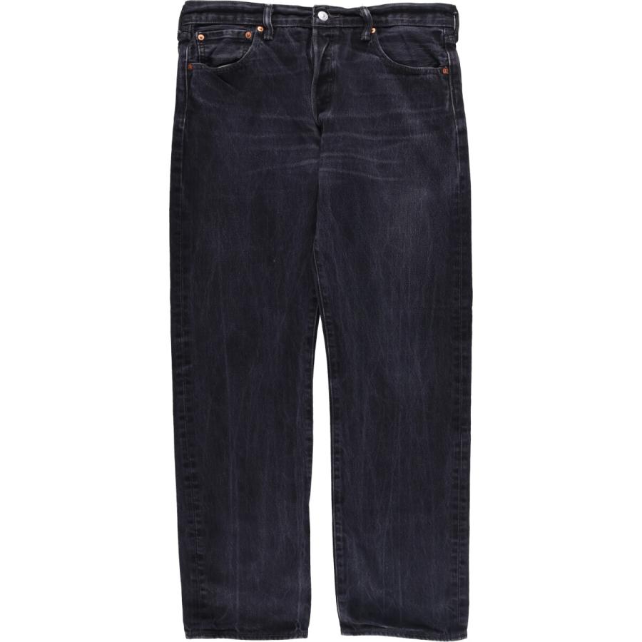 古着 リーバイス Levi's 501 ブラックデニム ストレートデニムパンツ メンズw36相当 /eaa581238 Levi's（リーバイス） 古着 Levi's 501 ブラックデニム ストレート