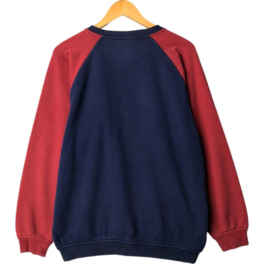 ［美品］80's 90's adidasアディダス　スウェット カナダ製 紺色 80s 80年代 90s 90年代 アディダス トレーナー 水色 ブルー 紺
