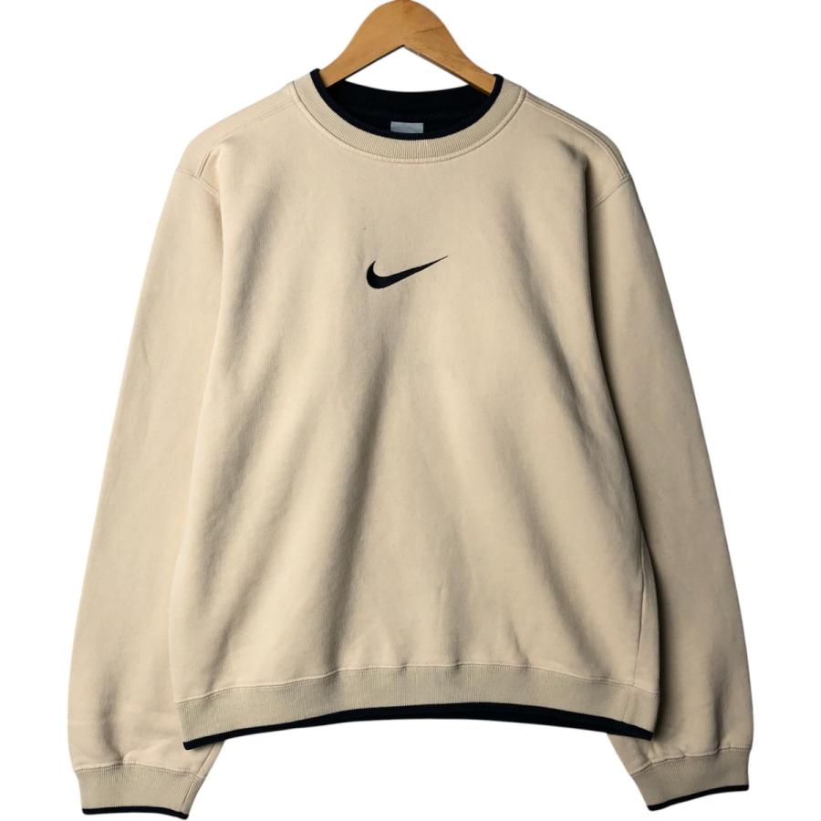 NIKE（ナイキ） 古着 00年代 ワンポイントロゴスウェットシャツ