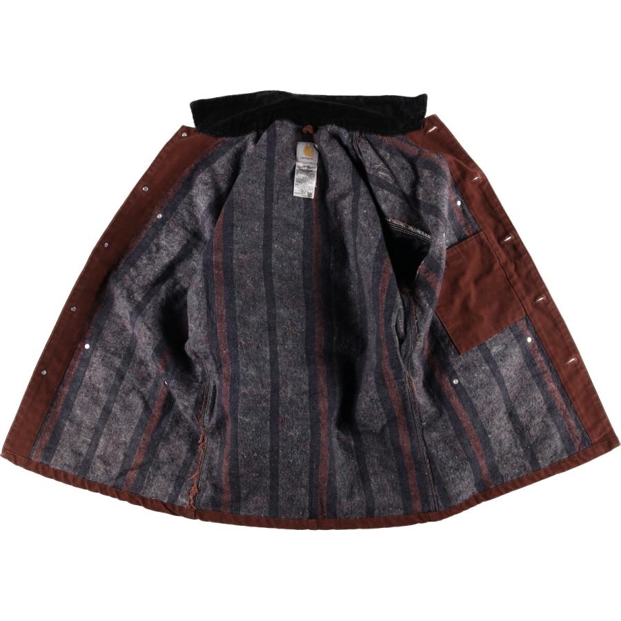カーハート ミシガンチョアコート カバーオール　usa製 裏地 人気　フェード 70年代 ビンテージ プリントタグ Carhartt カーハート ミシガン