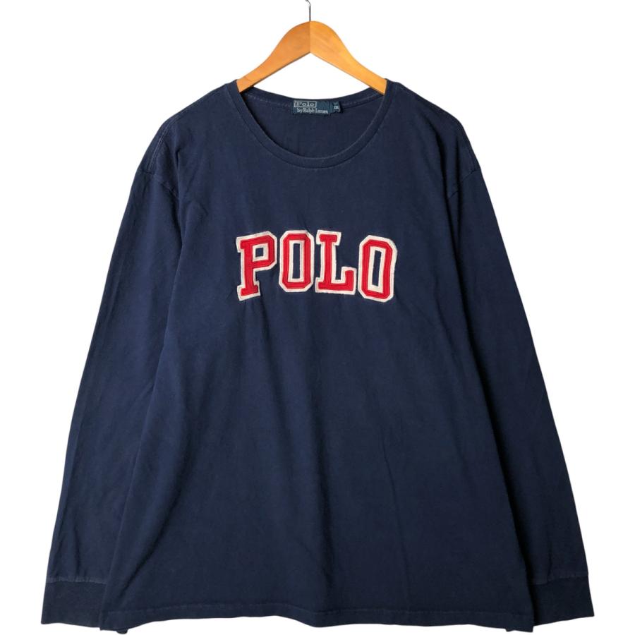 古着 ラルフローレン Ralph Lauren POLO by ロングTシャツ ロンT