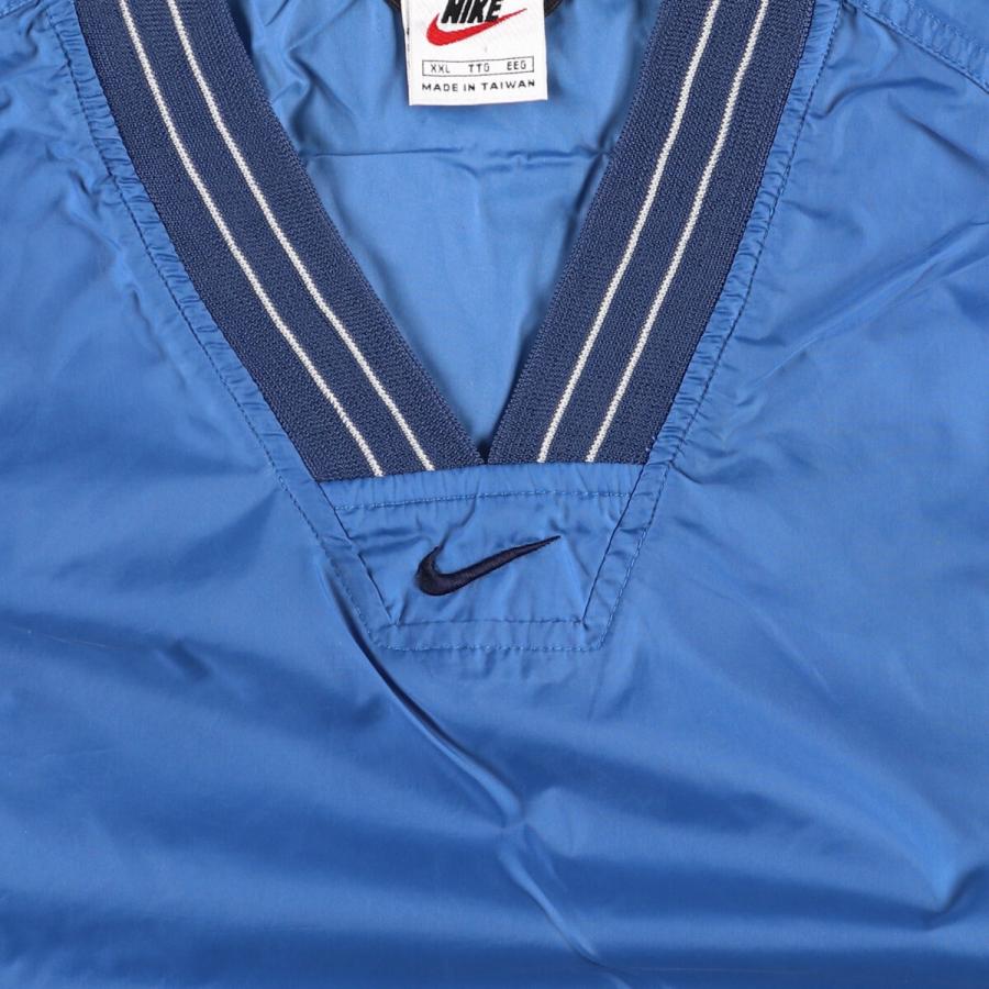 NIKE（ナイキ） 古着 90年代 NIKE Vネック ナイロンプルオーバー