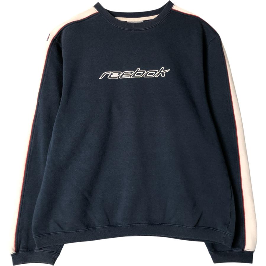 Reebok（リーボック） 古着 00年代 ロゴスウェットシャツ トレーナー