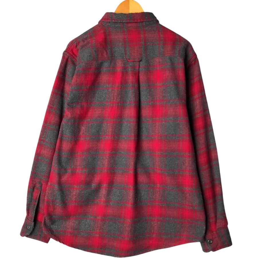 古着 オービス ORVIS 長袖 フランネルチェックシャツ メンズL相当