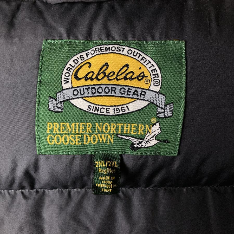 古着 90~00年代 カベラス Cabela's ダウンベスト メンズXXL相当