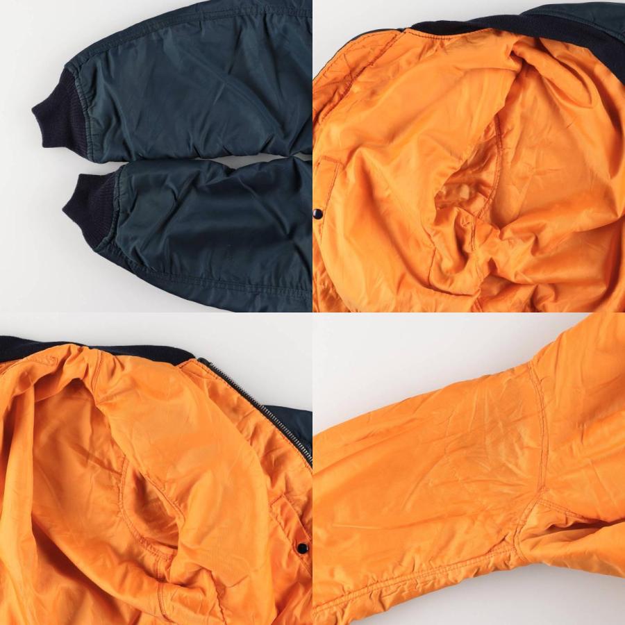 古着 民間品 Fashion Park MA-1タイプ 中綿入り ミリタリー フライト