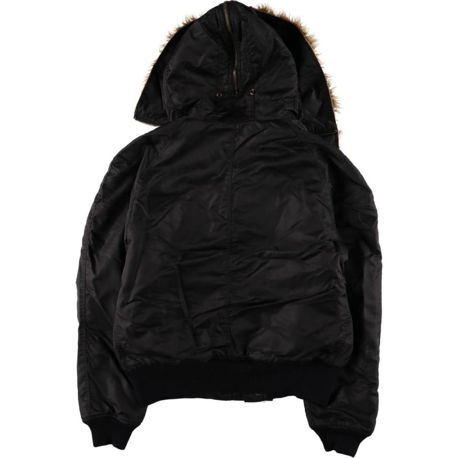 古着 N-2Bタイプ 中綿入り ミリタリージャケット メンズL相当  