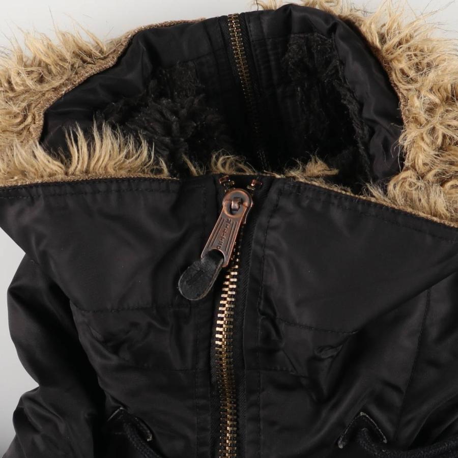 古着 N-2Bタイプ 中綿入り ミリタリージャケット メンズL相当  