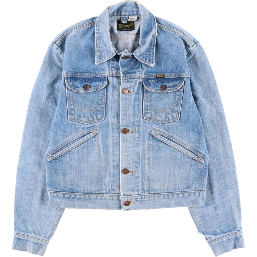 Wrangler 古着 70年代 ラングラー デニムジャケット USA製 メンズS相当  