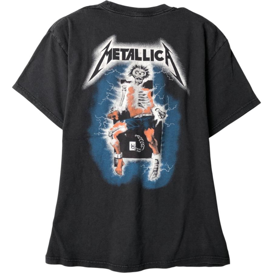Hanes 古着 00年代 ヘインズ Metallica メタリカ ドクロ柄 スカル柄  