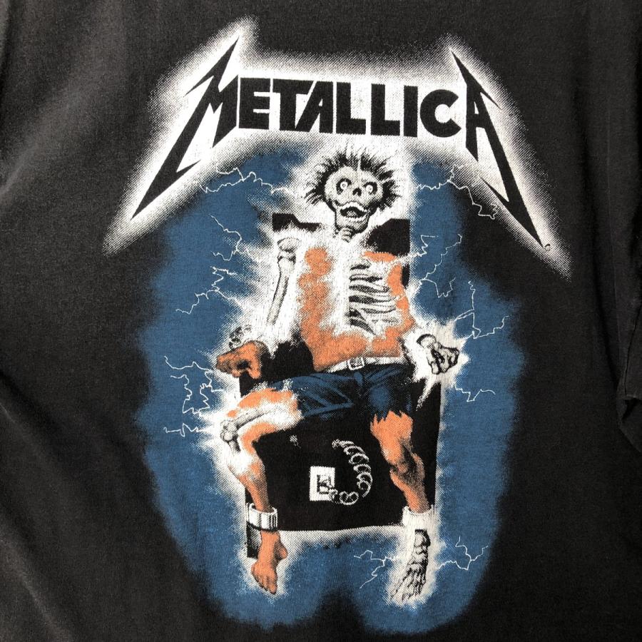 Hanes 古着 00年代 ヘインズ Metallica メタリカ ドクロ柄 スカル柄  