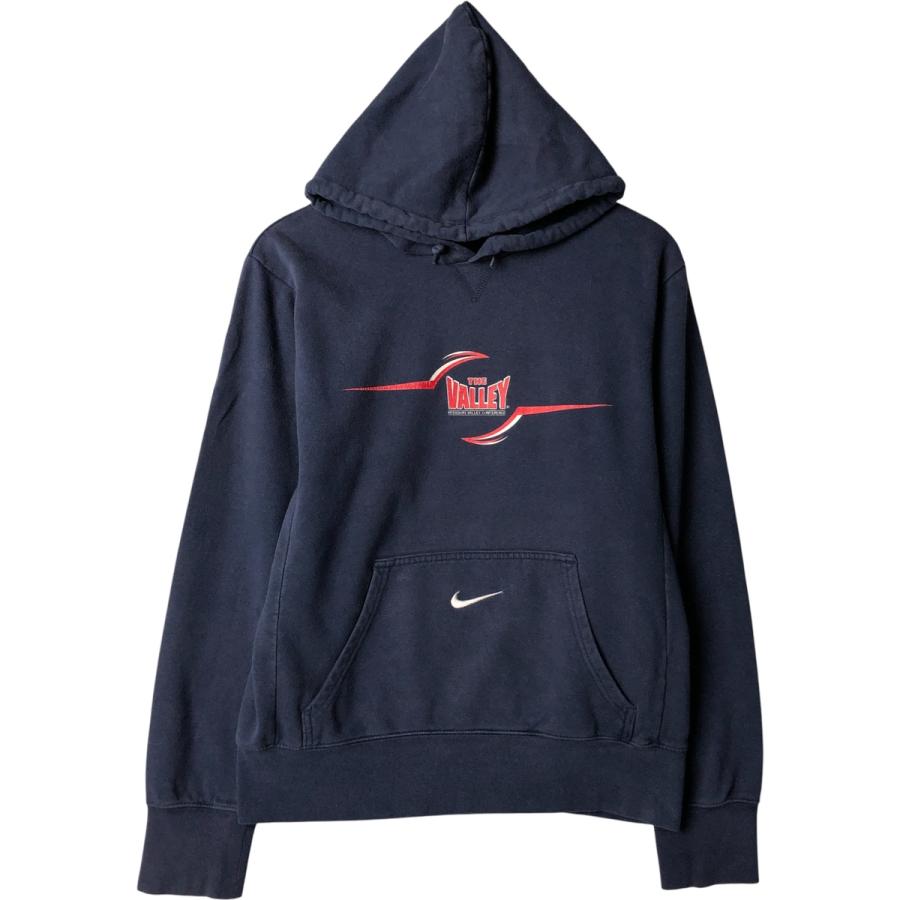 NIKE 古着 00年代 ナイキ スウェットプルオーバーパーカー