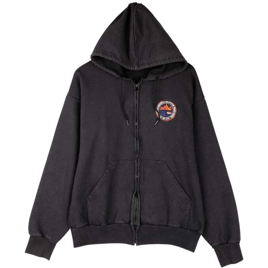 古着 90年代 ユニオンライン Union Line スウェットフルジップパーカー