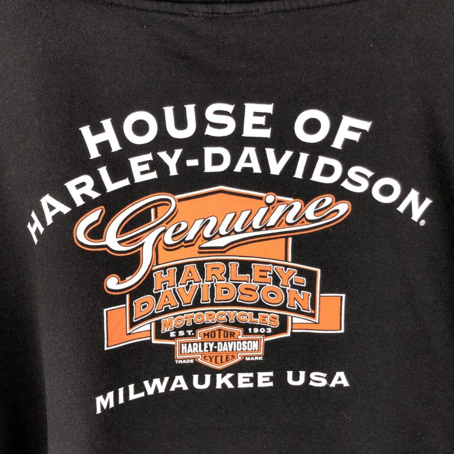 古着 ハーレーダビッドソン Harley-Davidson スウェットフルジップ